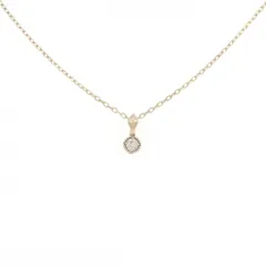 アガット ダイヤモンド ネックレス 0.03CT