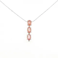 K18WG サファイヤ ネックレス 1.51CT
