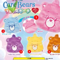 ケアベア FACE ポーチ ガチャ ブルー