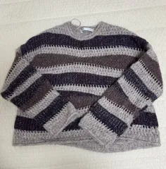 ザラ ストライプ ニット セーター