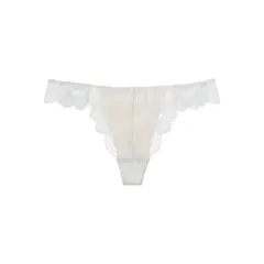 [ピーチ・ジョン] 【総レース 柔らかくフィット 優しい肌あたり 洋服にラインが響きにくい】ミラクルソング tバック スペシャルホワイト S/M