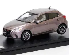 【中古】ミニカー 1/43 MAZDA DEMIO XD Touring 2014 (スモーキーローズマイカ) [HS107PK]