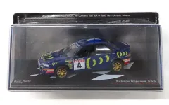 【中古】ミニカー [単品] 1/43 Subaru Impreza 555 RAC Rally 1995 REPSOL #4(ブルー×ホワイト) 「ラリーカーコレクション全国版 16」 同梱品