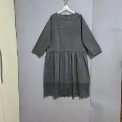 色落ちカラーがかわいいグレー ONE PIECE FF n2911