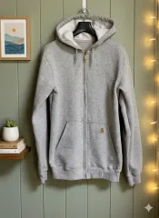 カーハート K122-HGY オリジナル フィット フード ジップアップ S