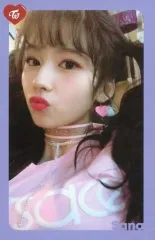 【中古】コレクションカード(女性) TWICE/サナ/枠左上ハート「TW」/5TH MINI ALBUM CD「What is Love?」付属フォトカード