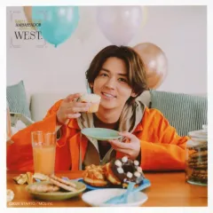 【中古】生写真(STARTO) WEST./小瀧望/サイズ(89×89)/ファミクラストア Ambassador 2024-2025 WEST. ましかくフォト(Home Party)