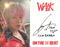 【中古】コレクションカード(男性) NCT 127/ユウタ(YUTA)/裏面印刷サイン・メッセージ入り/CD「WALK」(Walk Ver.)封入フォトカード