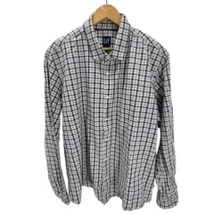 ギャップ Gap Button Down L/S Shirt チェック柄 ボタンダウン ロングスリーブ シャツ  メンズ import：XXL 