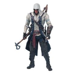 【中古】「非常に良い」アサシンクリードシリーズ1コナーアクションフィギュア Assassins Creed Series 1 Connor Action Figure