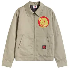 アイスクリーム メンズ アウター ジャケット・ブルゾン ICECREAM Cowboy Work Jacket Khaki カーキ