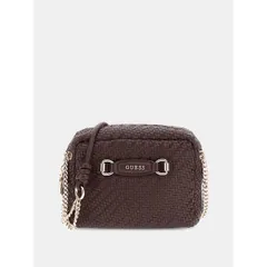 ゲス レディース バッグ ハンドバッグ GUESS Francy Camera Crossbody Bag Black ブラック
