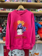 Betty Boop プリント スウェット