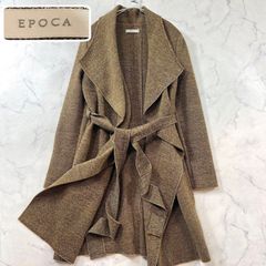 EPOCA エポカ アデーレノーカラーメルトンダブルコート サイズ40（M） EPOCA エポカ アデーレノーカラーメルトンダブルコート サイズ40（M