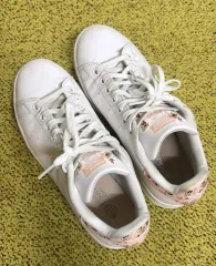 アディダス スタンスミス 白 フラワー プリンティング 235