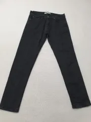 ZARA ブラック デニムパンツ ウエスト31 32