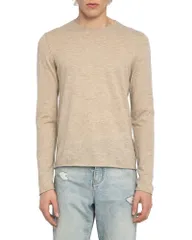 ザディグ エ ヴォルテール メンズ アウター ニット・セーター Zadig Voltaire Teiss Cashmere Sweater Cream クリームのサムネイル
