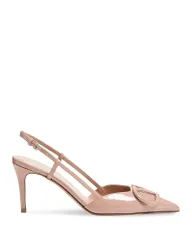 ヴァレンティノ レディース シューズ パンプス ロゴ Valentino Garavani Womens VLogo Slingback Pumps Dusty Rose