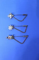 k789 チマチョゴリ ブローチ3個 (アクセサリー)/カメ/ ひまわり /パール/サノルッカ