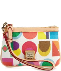 ドーネイアンドバーク レディース アクセサリー 財布 Dooney Bourke Art Deco Medium Wristlet White ホワイトのサムネイル