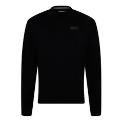 バブアー メンズ アウター パーカー・スウェット スウェット シャツ Barbour International Essential Sweatshirt BlackBlk BK71 ブラックのサムネイル