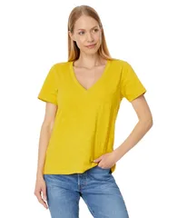 ペンドルトン レディース トップス シャツ Vネック Pendleton Short Sleeve VNeck Tee Golden Jasmineのサムネイル