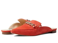 ナインウェスト レディース シューズ スリッポン・ローファー Nine West Azur Dark Orange Suede オレンジ