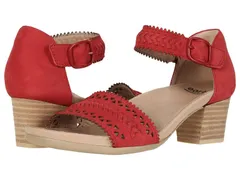 アース レディース シューズ ブーツ・レインブーツ Earth Seneca Bright Red Soft Buck レッドのサムネイル