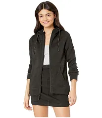 ビラボン レディース アウター パーカー・スウェット フリース Billabong Boundary ZipUp Fleece Top Black Heather ブラック