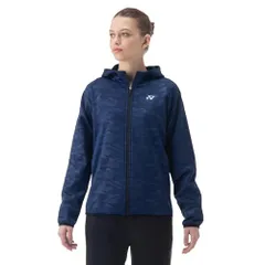 新品 [ヨネックス] ウィメンズニットウォームアップパーカー 58115 ネイビーブルー(019) S