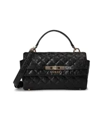 ゲス メンズ バッグ GUESS Idra Top Handle Flap Black ブラックのサムネイル