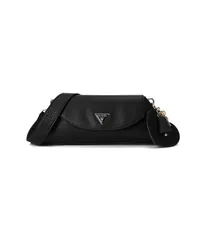 ゲス メンズ バッグ GUESS Bolena Flap Shoulder Bag Black ブラックのサムネイル