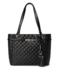 ゲス メンズ バッグ GUESS Idra Noel Tote Black ブラックのサムネイル