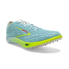 新品 [Brooks] 陸上スパイク オールウェザー 土トラック兼用 メンズ BRU 0381 0382 ライドブルー 27.5 cm D
