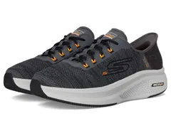 スケッチャーズ メンズ シューズ スニーカー SKECHERS Hands Free Slipins Go Run Elevate 20 Steady Motion Charcoal チャコール