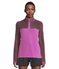 コロンビア レディース アウター パーカー・スウェット Columbia Benton Springs 12 Snap Pull Over II RazzleMoonvistaのサムネイル