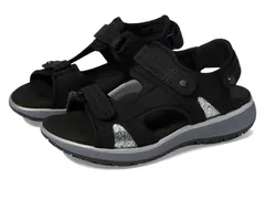 サス レディース シューズ サンダル SAS Embark Adjustable Comfort Sport Sandal Nero