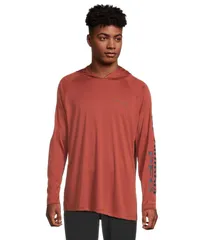 コロンビア メンズ アウター パーカー・スウェット Columbia Terminal Tackle Hoodie Dusty CrimsonNocturnal Logo クリムゾン