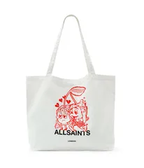 オールセインツ メンズ バッグ ハンドバッグ AllSaints Breakup Tote Chalk White ホワイト
