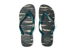 ハワイアナス メンズ シューズ サンダル Havaianas Top Camo Sandals Pantanal Green グリーン
