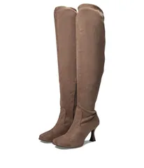 セイシェルズ レディース シューズ ブーツ・レインブーツ Seychelles You or Me Taupe Stretch V Suede トープ