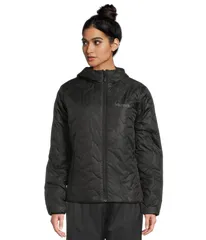 マーモット レディース アウター コート Marmot Monoquilt Hoody Black ブラックのサムネイル