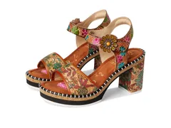 スプリングステップ レディース シューズ ヒール LArtiste by Spring Step Charisma Brown Multi ブラウン