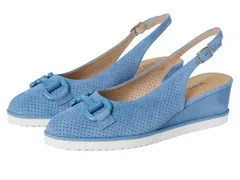 ベネリ レディース シューズ ヒール Vaneli Dabry Azure Suede