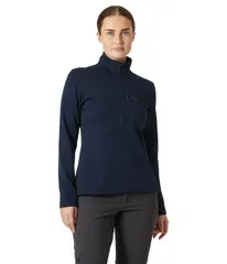 ヘリーハンセン レディース アウター ニット・セーター フリース Helly Hansen Versalite 12 Zip Fleece Navy ネイビーのサムネイル