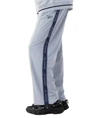 新品 Reebok リーボック ブランド ロゴ ワンポイント 刺繍 スムースジャージ ライン トラックパンツ ジャージパンツ rm-5114