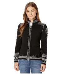 ダールオブノルウェイ レディース アウター ニット・セーター ミニ ジャケット Dale of Norway 140th Anniversary Feminine Jacket BlackOffWhiのサムネイル