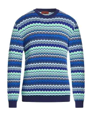 ミッソーニ メンズ トップス シャツ MISSONI プルオーバー Blue ブルー