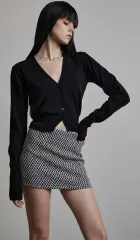 BOHEMSEO ボヘミアンソウル ツイード スカート ショーツ デニム パンツ