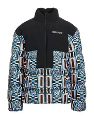 マルセロバーロン メンズ アウター ジャケット・ブルゾン MARCELO BURLON パファージャケット Black ブラックのサムネイル